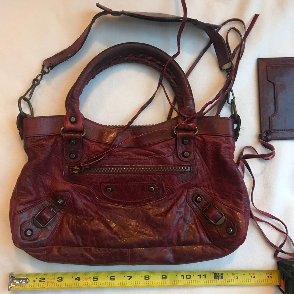 Balenciaga First Purse 2006 Grenat